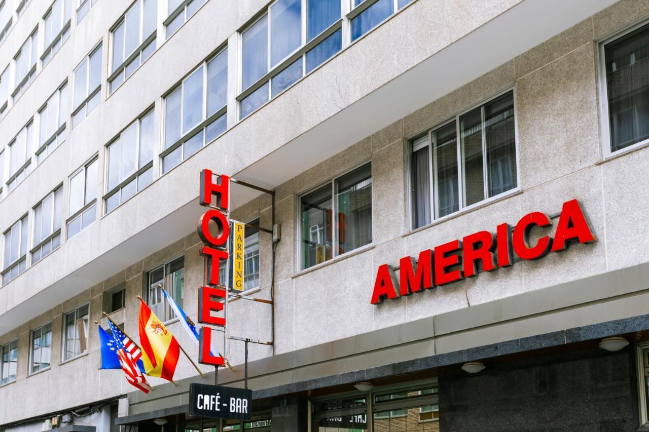 Hotel America フェロル エクステリア 写真